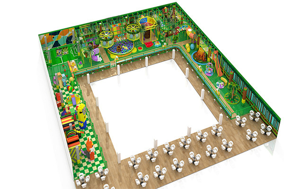 3.5m Yeni Tasarım Özel Oyun Alanı Ekipmanları Çocuklar İçin Kapalı Oyun Alanı Merkezi ASTM