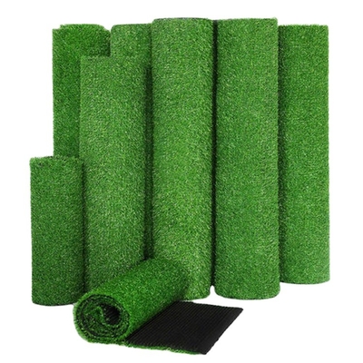 SGS Koyu Yeşil Yüksek Yoğunluklu yeşil çim zemin matı Yapay 4*25m PE PP
