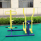 Antistatik Açık Fitness Oyun Ekipmanları Çok İşlevli 1.45m Boyut